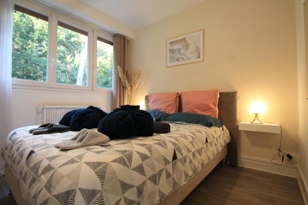 Derniere Reservations Avant Indisponibilite En Septembre Pour 12 Mois, Illimites Jacuzzi Spa Bain A Remous Interieur, Sauna Interieur, Parking Reserve, Vue Et Acces Parc, Prestations Uniques, 1Er Etage コルベイユ・エソンヌ エクステリア 写真